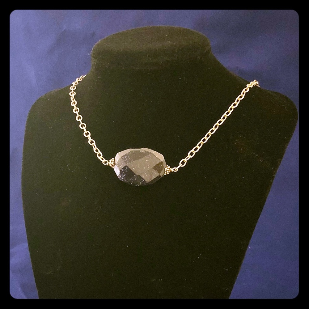 Brenda Perruzza Purple Goldstone Sterling Silver